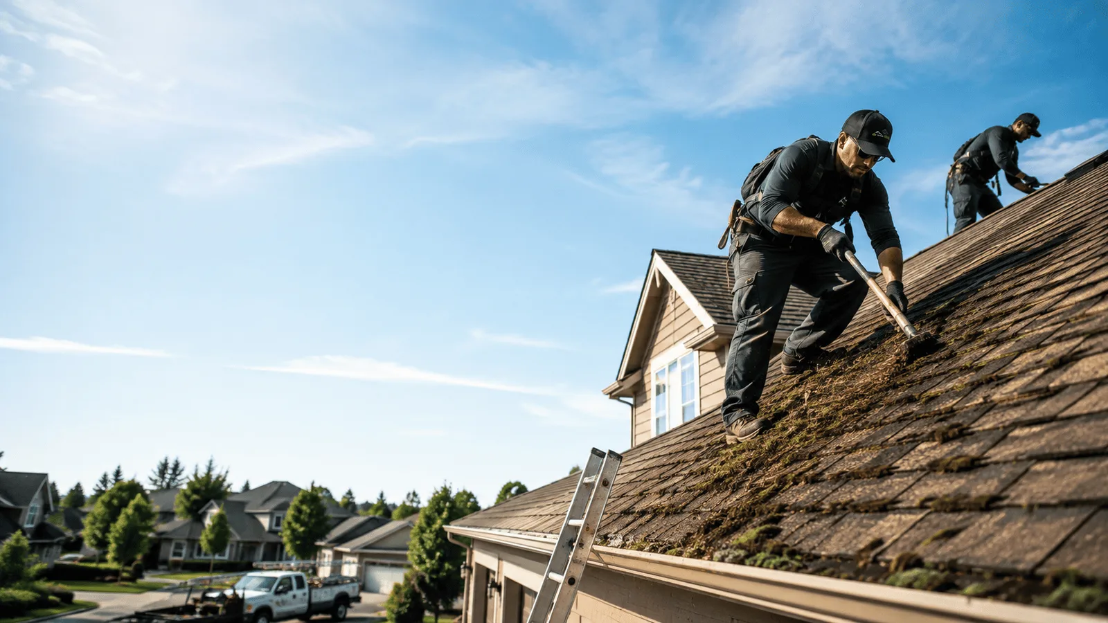 Roof Moss Removal in Gassaway, WV near me